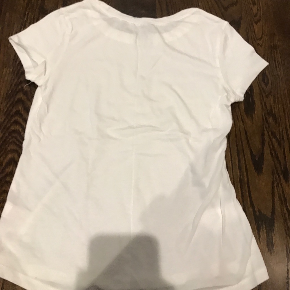 white kids justice tee